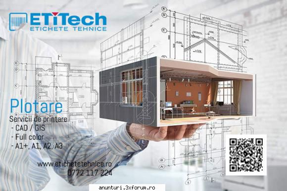 plotare printare etitech poate oferi servicii plotare printare fisiere tip cad gis. ajutorul ultima