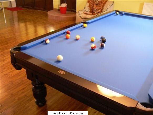 vand mese biliard snooker nou vand mese biliard cel mai bun raport pret biliard (bile, tacuri,